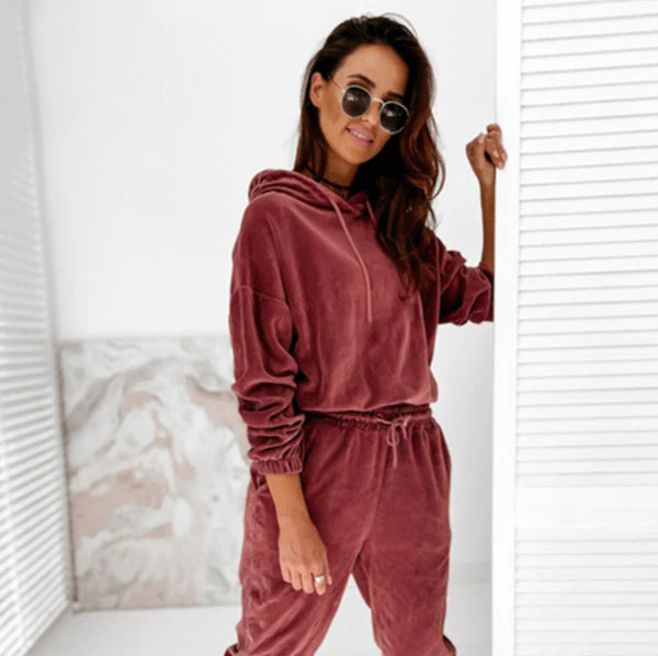 MonAmi Anna Fluwelen Joggingpak | Zacht & Stoer