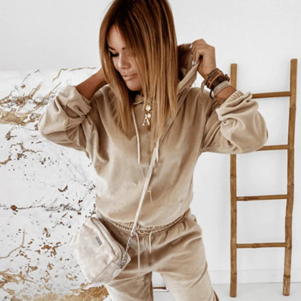 MonAmi Anna Fluwelen Joggingpak | Zacht & Stoer