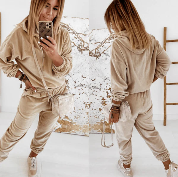 MonAmi Anna Fluwelen Joggingpak | Zacht & Stoer
